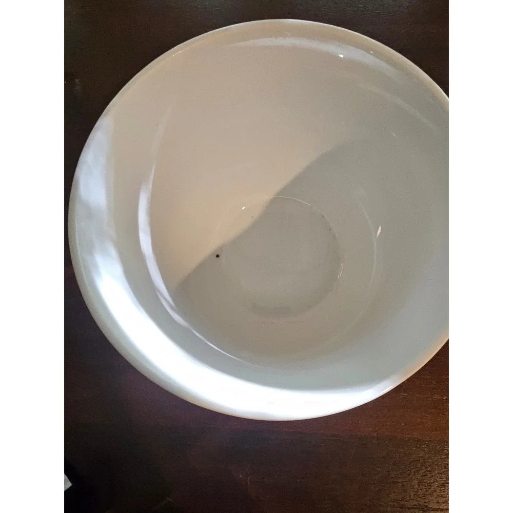 Schumann Arzberg Bowl Vintage White Blue Floral Echt Cobalt Bavaria Germany